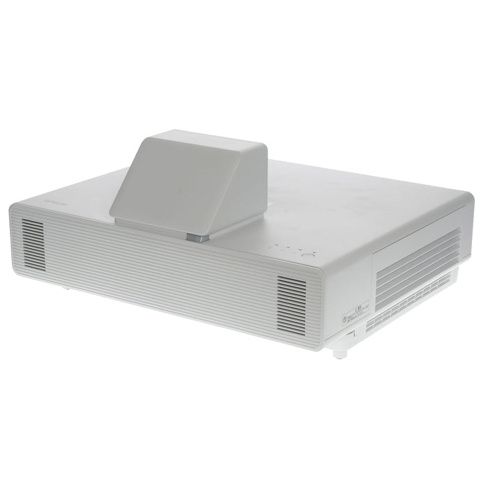 【中古品】EPSON EB-800F ビジネスプロジェクター(超短焦点壁掛け対応モデル/レーザー光源/5000lm/Full HD/ホワイトモデル)
