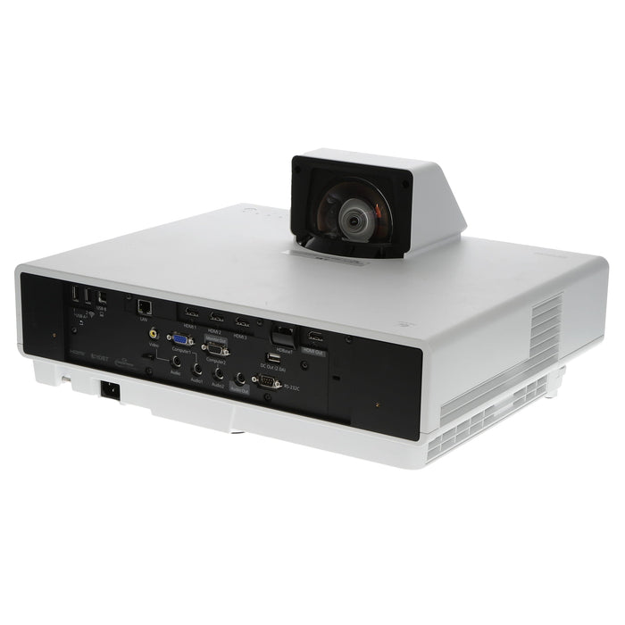 中古品】EPSON EB-800F ビジネスプロジェクター(超短焦点壁掛け対応 