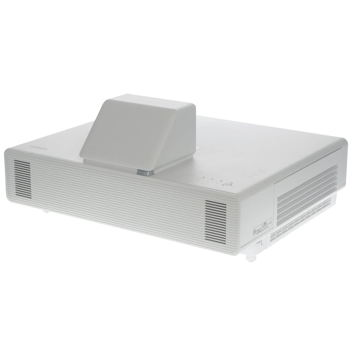 【中古品】EPSON EB-800F ビジネスプロジェクター(超短焦点壁掛け対応モデル/レーザー光源/5000lm/Full HD/ホワイトモデル)