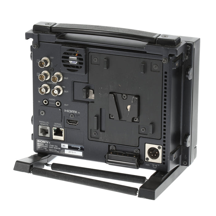 【中古品】SONY PVM-741　+ AC-940W 7.4型業務用有機ELモニター（ACアダプター付属）