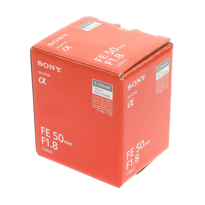 【決算セール2026】【中古品】SONY SEL50F18F FE 50mm F1.8