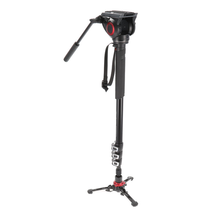 【中古品】Manfrotto MVMXPRO500 XPRO フルード ビデオ一脚 フルード雲台付