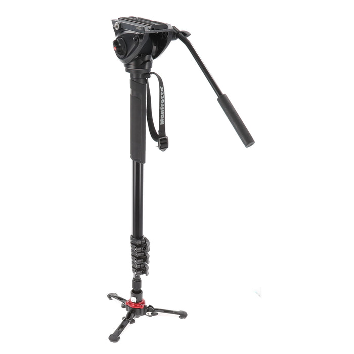 【中古品】Manfrotto MVMXPRO500 XPRO フルード ビデオ一脚 フルード雲台付