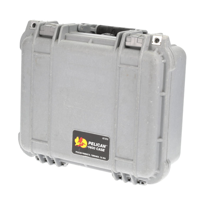 【中古品】PELICAN 1400NF-シルバー 1400 Protector Case (フォーム無し)