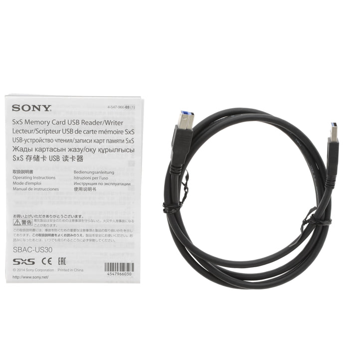 【中古品】SONY SBAC-US30 SxSメモリーカードUSBリーダーライター