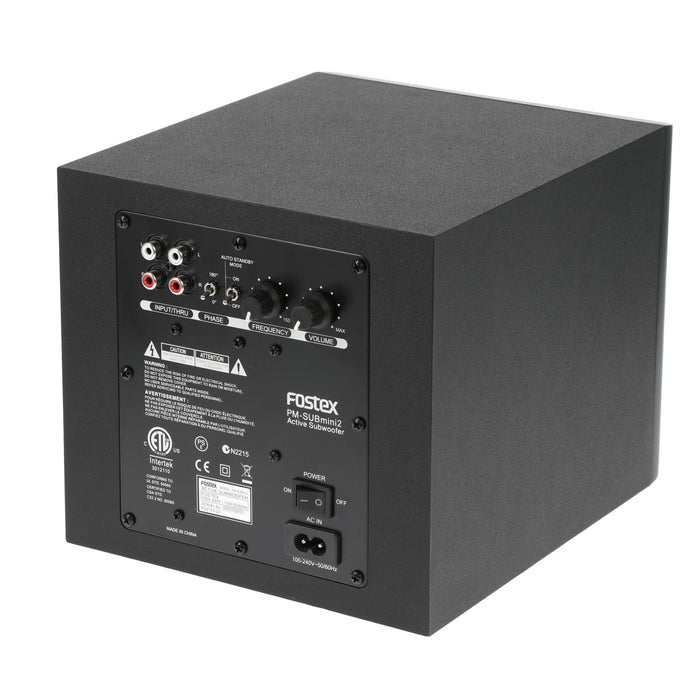 中古品】FOSTEX PM-SUBmini2 アクティブ・サブウーハー - 業務用撮影