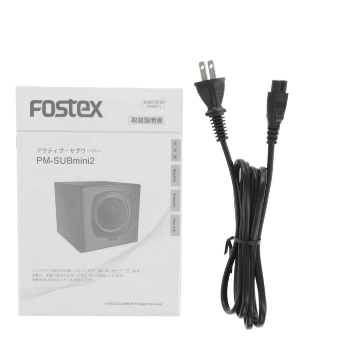 【決算セール2026】【中古品】FOSTEX PM-SUBmini2 アクティブ・サブウーハー