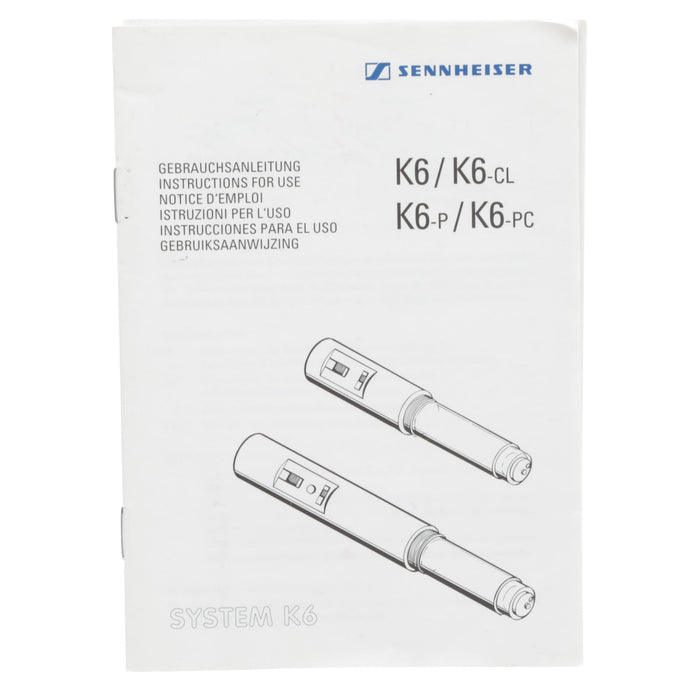 【決算セール2026】【中古品】SENNHEISER ME66 ＋ K6-CL ショットガンマイクロフォン