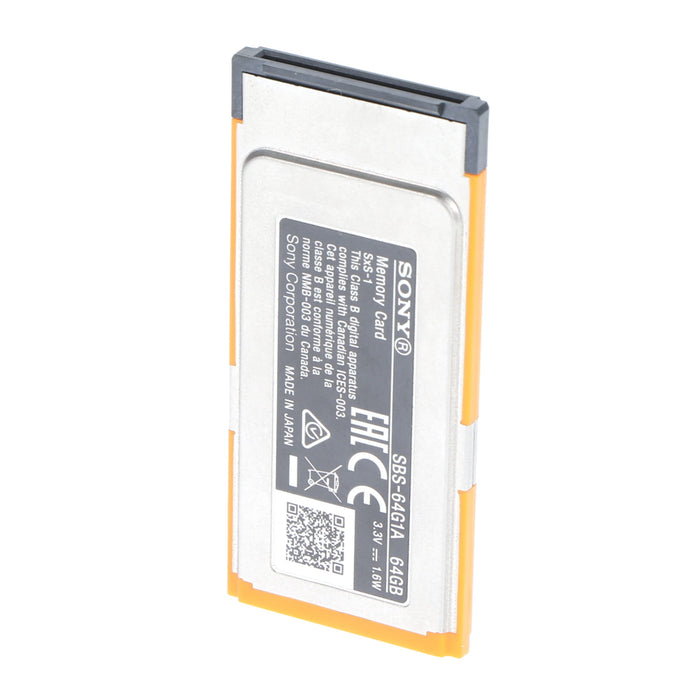 【中古品】SONY SBS-64G1A SxS-1メモリーカード 64GB