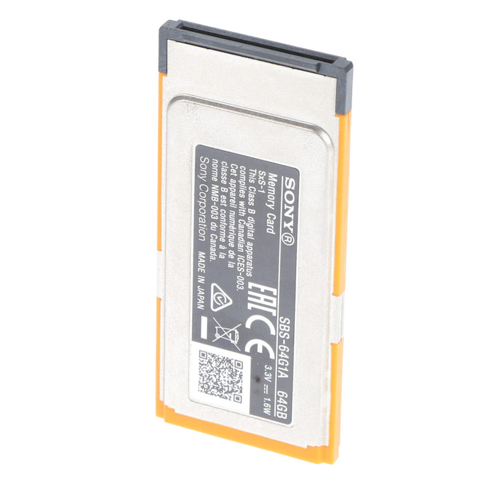 【中古品】SONY SBS-64G1A SxS-1メモリーカード 64GB