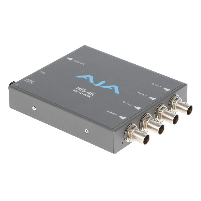 【決算セール2026】【中古品】AJA Video Systems Hi5-4K 4K対応SDI→HDMI コンバーター