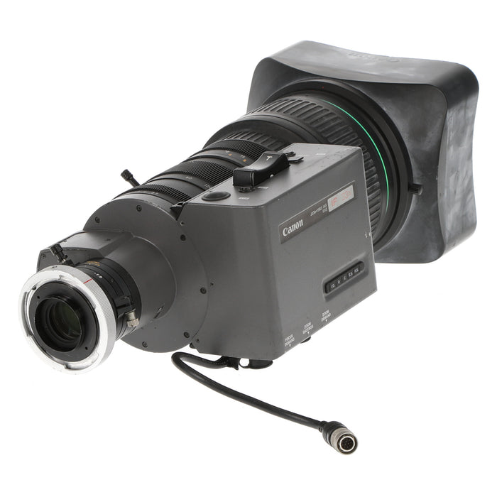 【中古品】Canon J33a×15B3 IAS IX12 放送用2/3型33倍SDズームレンズ（B4変換アダプター付属）(ジャンク品)