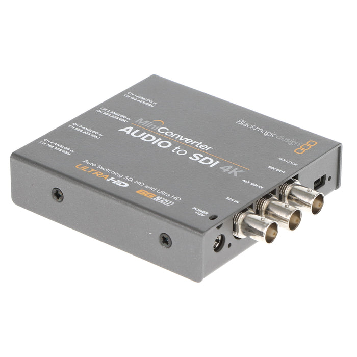 【決算セール2026】【中古品】BlackmagicDesign CONVMCAUDS4K Mini Converter Audio to SDI 4K