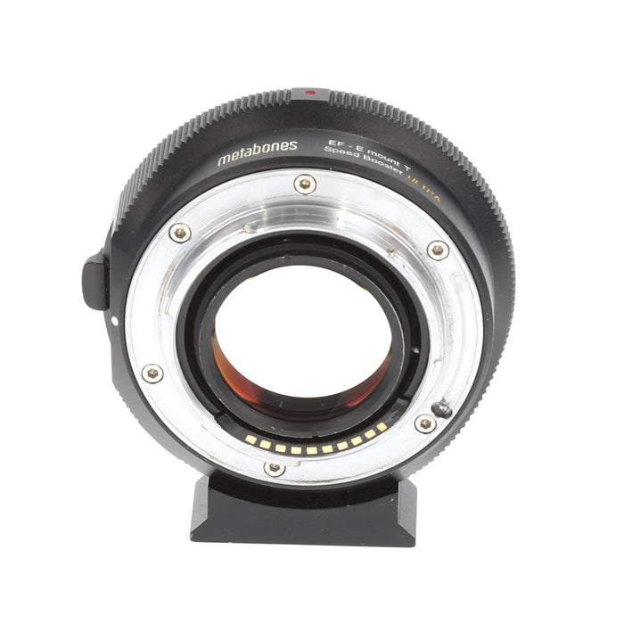 【決算セール2026】【中古品】Metabones MB_SPEF-E-BT2 ソニー NEX Eマウント用電子接点付キャノンEFアダプター SpeedBooster Ultra T 0.71x