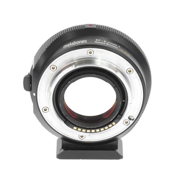 【決算セール2026】【中古品】Metabones MB_SPEF-E-BT2 ソニー NEX Eマウント用電子接点付キャノンEFアダプター SpeedBooster Ultra T 0.71x