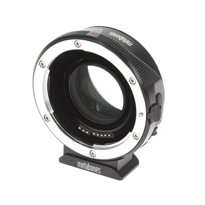 【中古品】Metabones MB_SPEF-E-BT4 ソニー NEX Eマウント用電子接点付キャノンEFアダプター SpeedBooster Ultra T 0.71x II