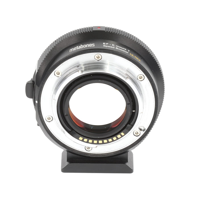 【中古品】Metabones MB_SPEF-E-BT4 ソニー NEX Eマウント用電子接点付キャノンEFアダプター SpeedBooster Ultra T 0.71x II