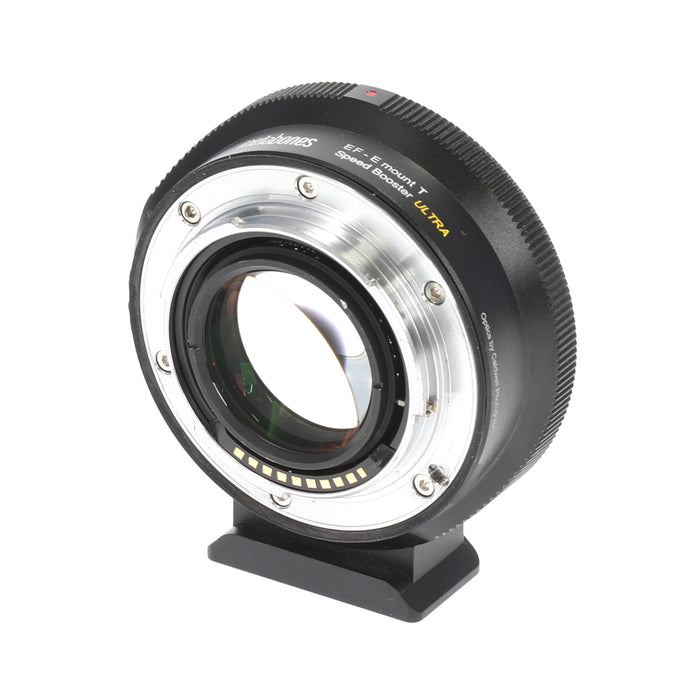 【決算セール2026】【中古品】Metabones MB_SPEF-E-BT4 ソニー NEX Eマウント用電子接点付キャノンEFアダプター SpeedBooster Ultra T 0.71x II