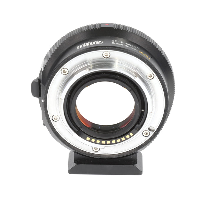 【中古品】Metabones MB_SPEF-E-BT4 ソニー NEX Eマウント用電子接点付キャノンEFアダプター SpeedBooster Ultra T 0.71x II