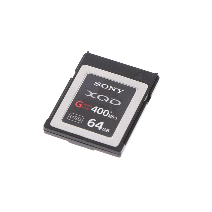【中古品】SONY QD-G64E XQDメモリーカード Gシリーズ 64GB