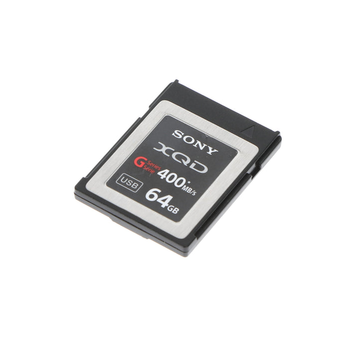 【中古品】SONY QD-G64E XQDメモリーカード Gシリーズ 64GB