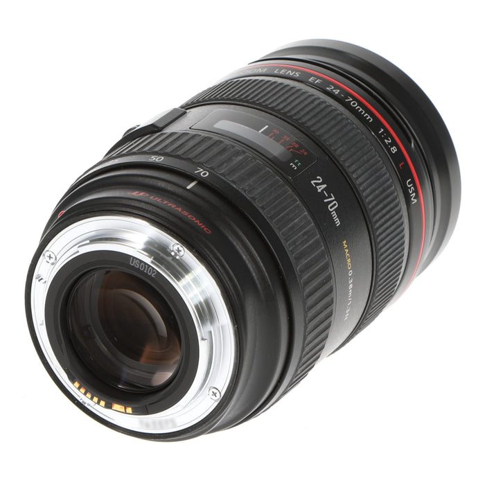 【中古品】Canon EF24-70L 標準ズームレンズ EF24-70mm F2.8L USM(ジャンク品)