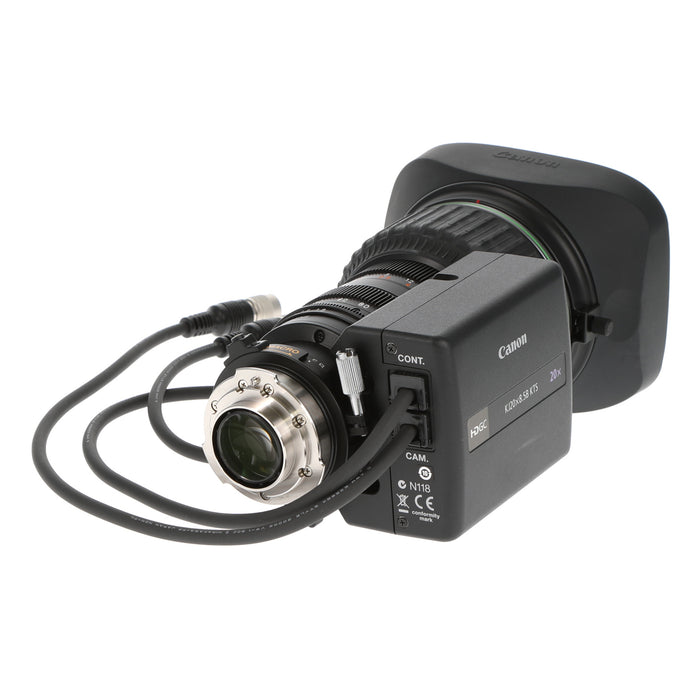 【中古品】Canon KJ20×8.5B KTS 2/3型20倍HDズームレンズ