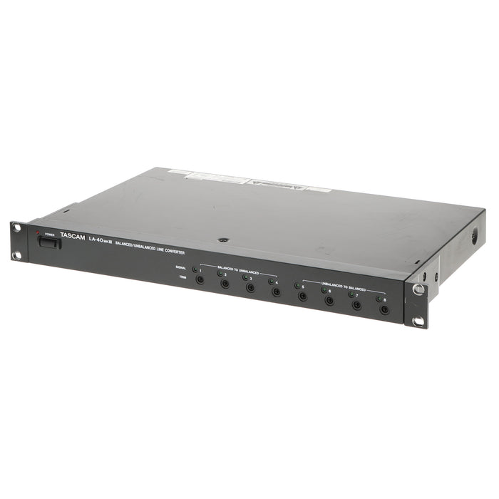 【中古品】TASCAM LA-40MKIII バランス/アンバランス・ライン・コンバーター