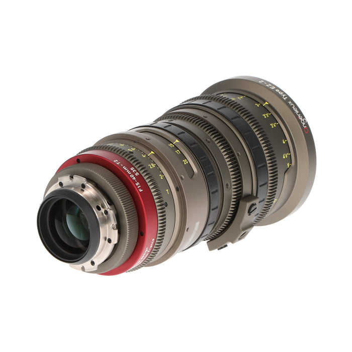 【中古品】Angenieux EZ-2 S35 & VistaVision Package EZ-2 S35 15-40mm T2/f1.9(PLマウント/フルフレーム対応パッケージ)