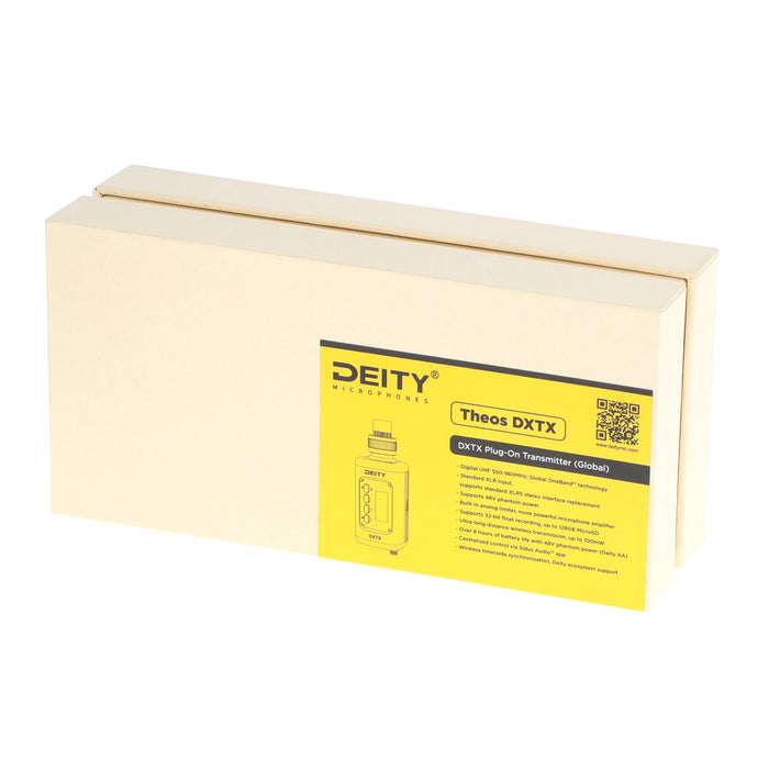 【中古品】Deity Microphones DP040A0043 THEOS デジタルワイヤレス(B帯)プラグオントランスミッター DXTX