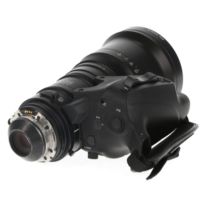 【中古品】FUJINON ZK4.7×19-SAFB ZK19-90mm T2.9(PLマウント/フィート表記/ドライブユニット付)