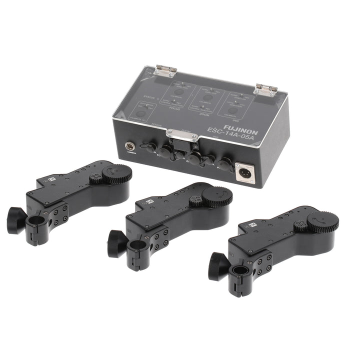 【中古品】FUJINON ESC-14A-05A + ESM-15A-01A(3式) アイリス/サーボシステム(ジャンク品)