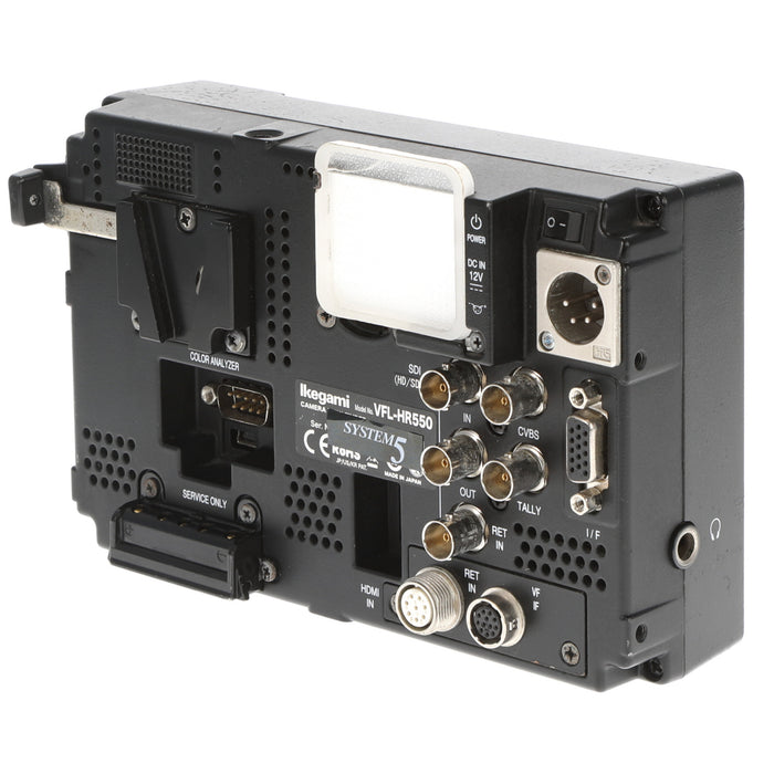 【中古品】Ikegami VFL-HR550 4.8インチFHD Color Viewfinder