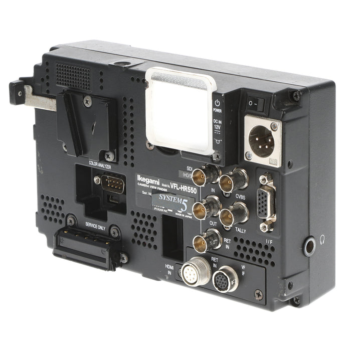 【中古品】Ikegami VFL-HR550 4.8インチFHD Color Viewfinder