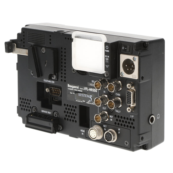 【中古品】Ikegami VFL-HR550 4.8インチFHD Color Viewfinder