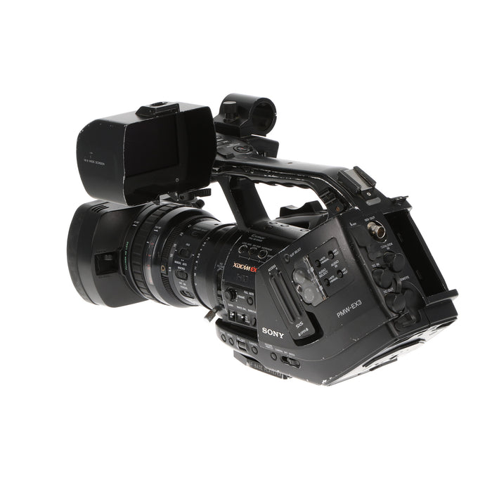 【中古品】SONY PMW-EX3 XDCAM EXカムコーダー(ジャンク品)