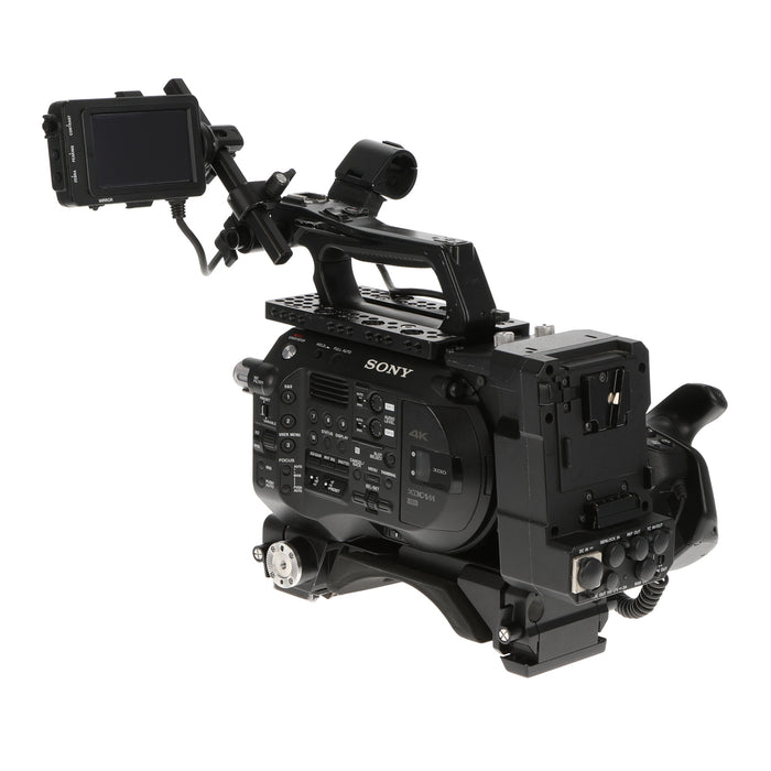【決算セール2026】【中古品】SONY PXW-FS7M2 + XDCA-FS7 ＋ VCT-FS7 XDCAMメモリーカムコーダー(ボディのみ)(拡張ユニット/ライトウェイトロッドサポート付属)