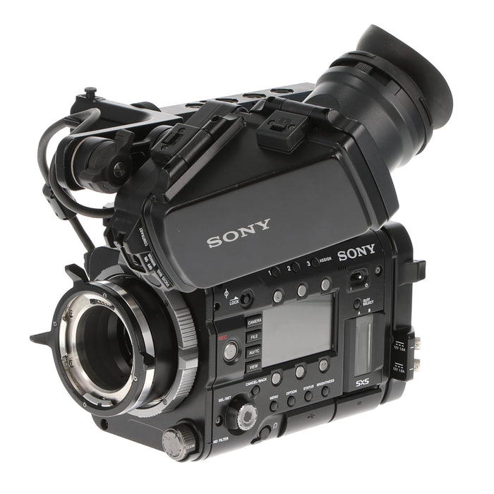【中古品】SONY PMW-F55 ＋ DVF-EL100 CineAlta 4Kカメラ(ビューファインダー付属)
