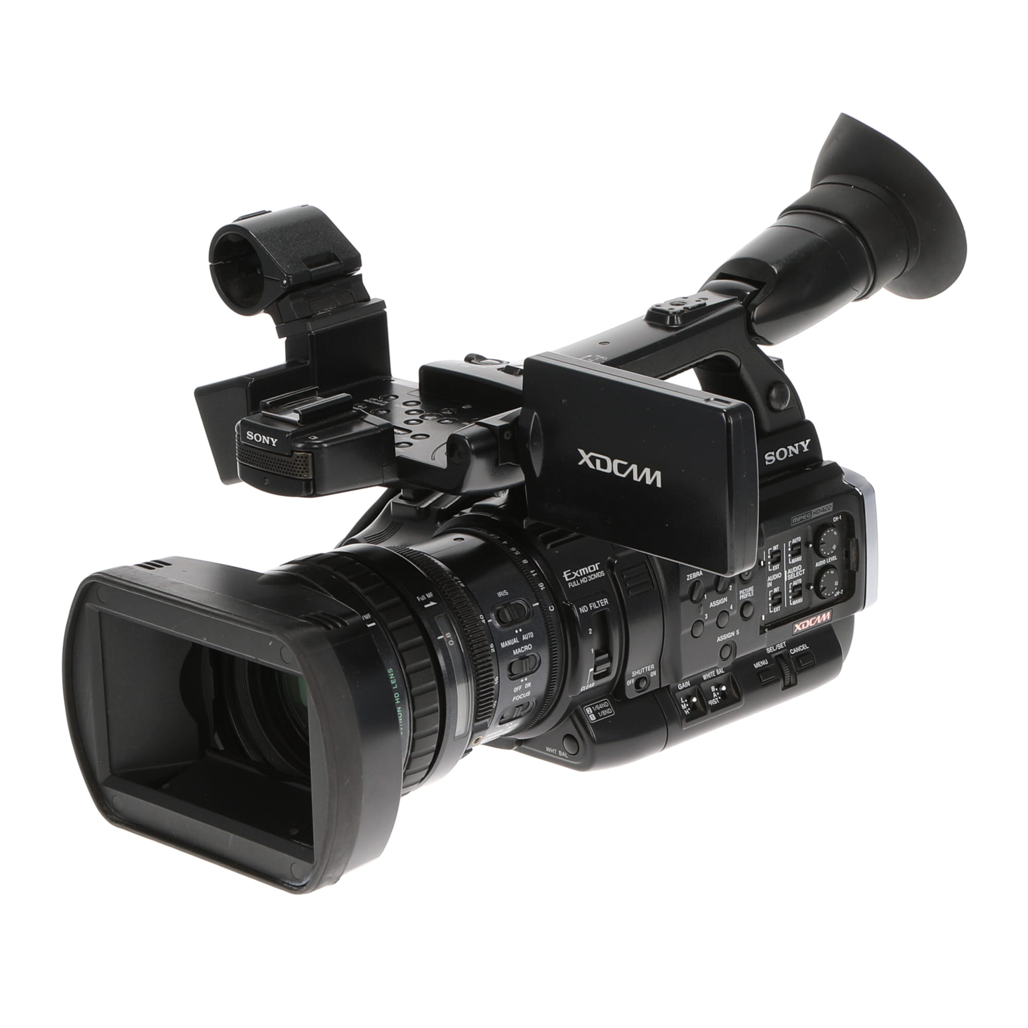 SONY PMW-200 中古　訳あり　動作品 中古品】SONY PMW-200 XDCAMメモリーカムコーダー(ジャンク品) - 業務