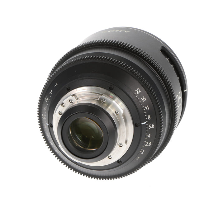 【決算セール2026】【中古品】SONY SCL-P25T20/F 25ｍｍ 単焦点シネマレンズ（PL/フィート）