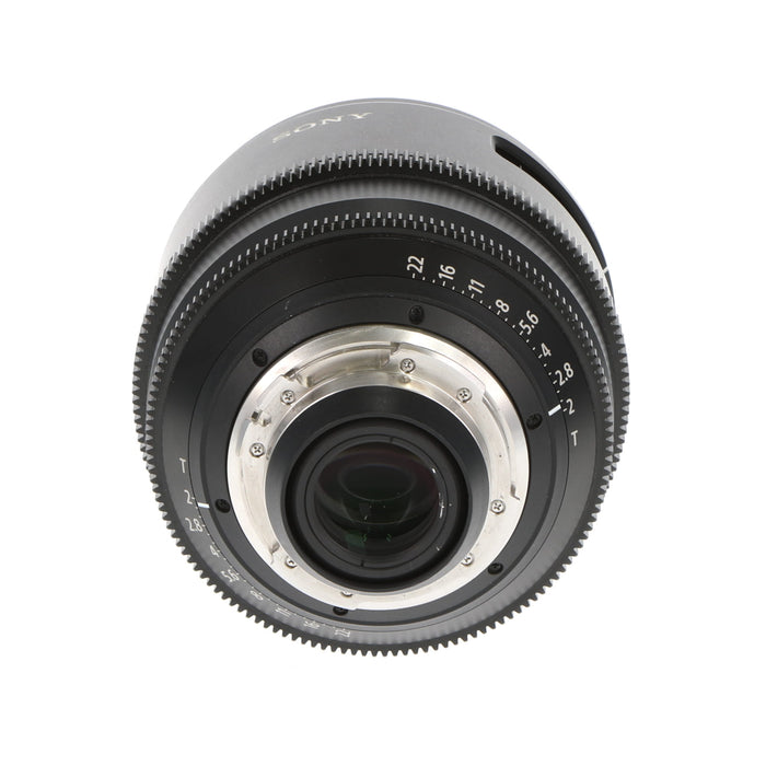 【中古品】SONY SCL-P35T20A/F 35ｍｍ 単焦点シネマレンズ（PL/フィート）