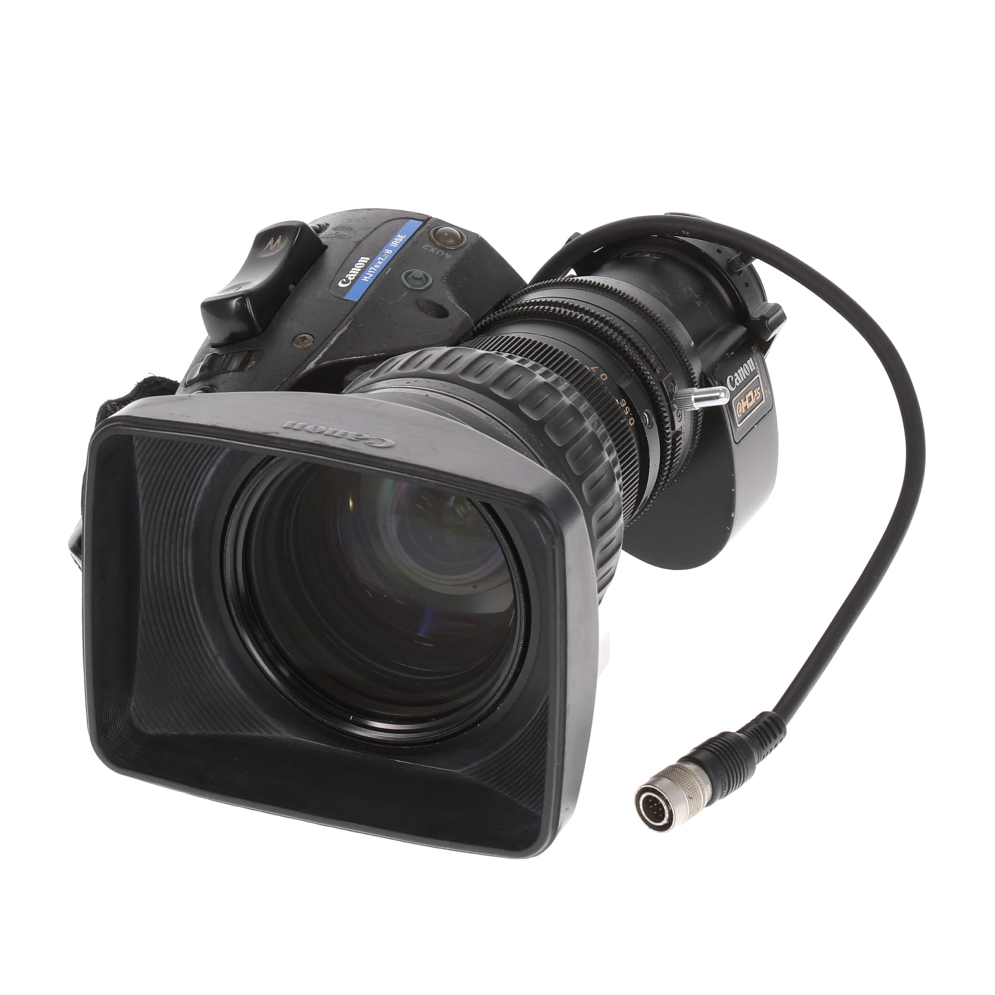 中古品】Canon HJ17e×7.6B IRSE 放送用2/3型17倍HDレンズ(ジャンク品