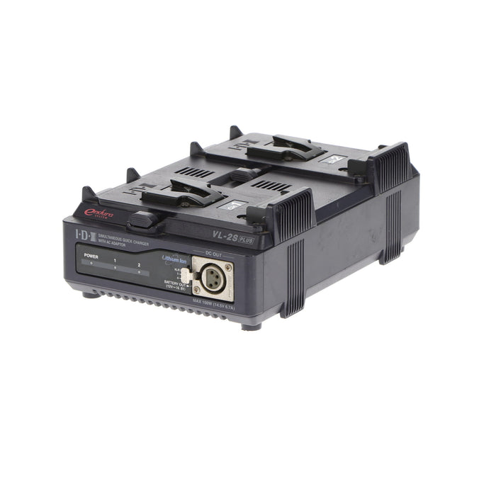 【決算セール2026】【中古品】IDX VL-2SPLUS ACアダプター機能付2チャンネル同時急速充電器