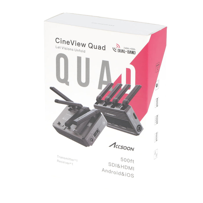 【決算セール2026】【中古品】Accsoon WIT04-QS CineView Quad