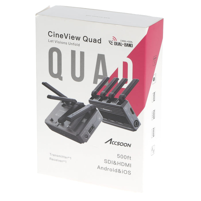 【決算セール2026】【中古品】Accsoon WIT04-QS CineView Quad