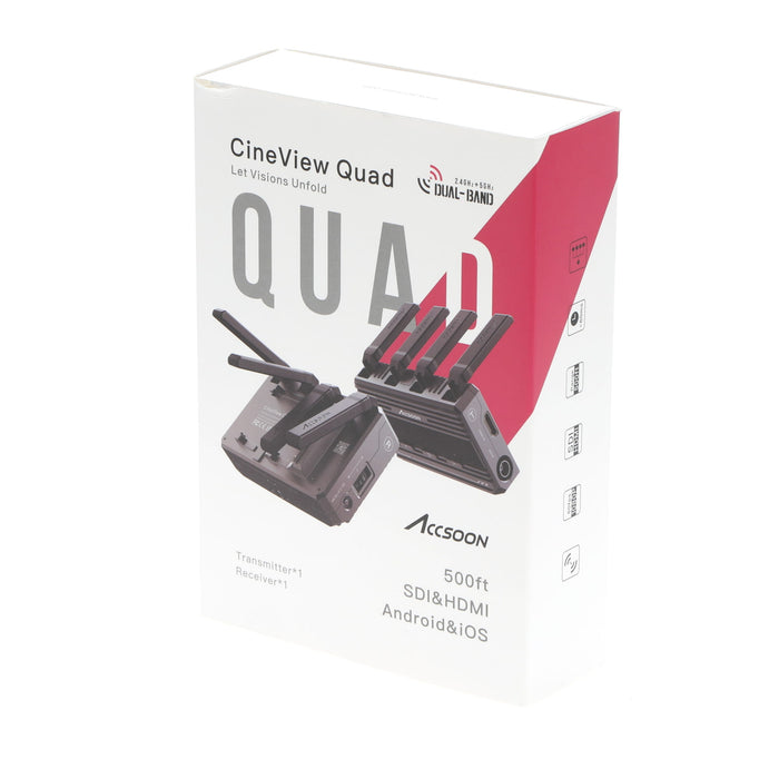 【決算セール2026】【中古品】Accsoon WIT04-QS CineView Quad
