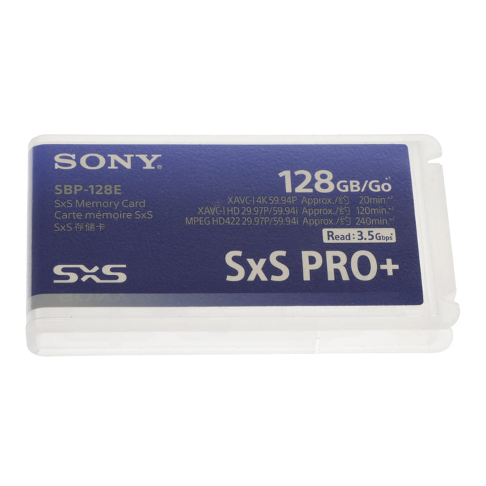 【中古品】SONY SBP-128E SxS PRO+ メモリーカード 128GB