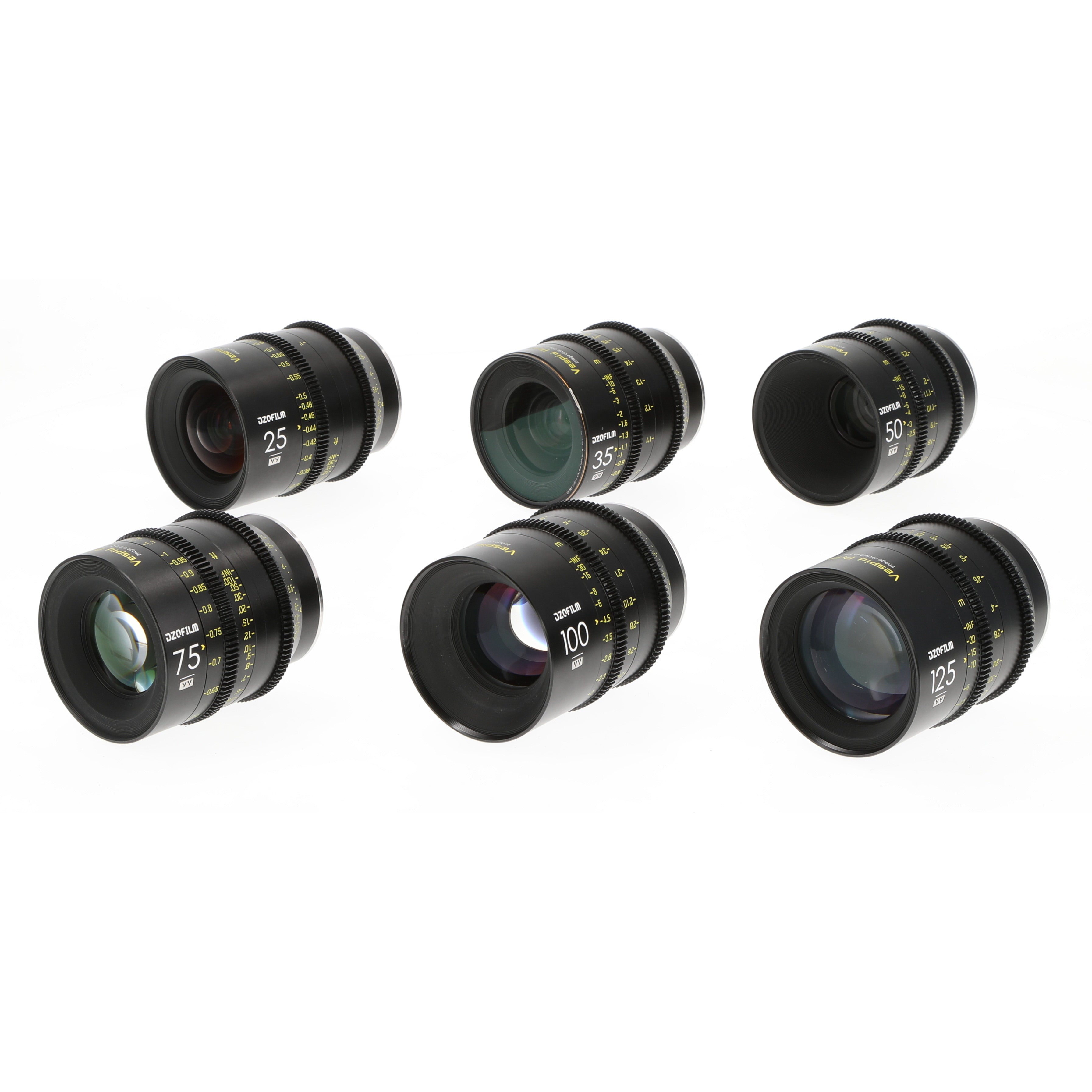 決算セール2026】【中古品】DZOFilm Vespid Prime 6本セット(25/35/50