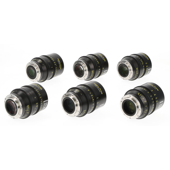 【決算セール2026】【中古品】DZOFilm Vespid Prime  6本セット(25/35/50/75/100/125mm/T2.1） Vespid Prime  6本セット(25/35/50/75/100/125mm/T2.1）