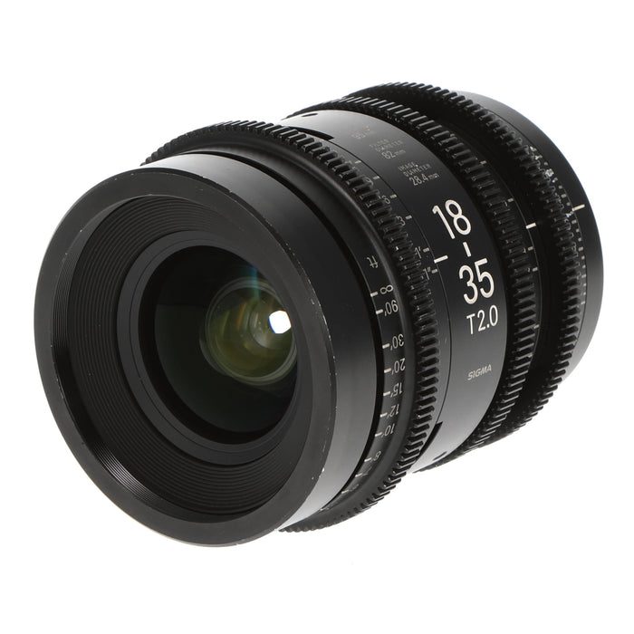【中古品】Sigma 210663 High Speed Zoom Line(18-35mm/T2/EFマウント/フィート表記)